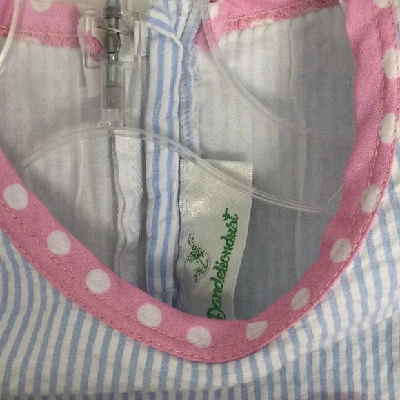 Dandelion Dust 24M Whale Stripe Long Sleeve Eyelit - Picture 7 of 7